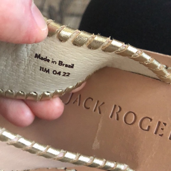 NWOT Jack Rogers size 11 Poodle Sandals - Picture 6 of 6